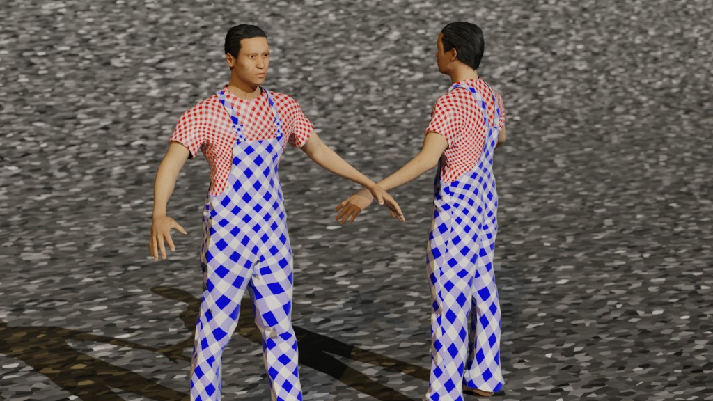 Procedural Gingham Cloth preview image 4